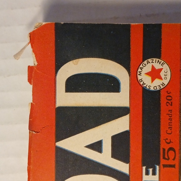 Vintage Railroad Magazine Pulp Fiction Dec 1941 Locomotives WWII Collectible - Picture 4 of 9